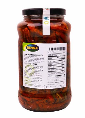Renna Sundried Tomatoes In Oil 4*2.9kg