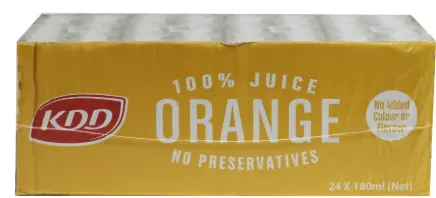 Juice Kdd Orange 24*180ml