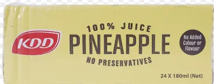 Juice Kdd Pineapple 24*180ml
