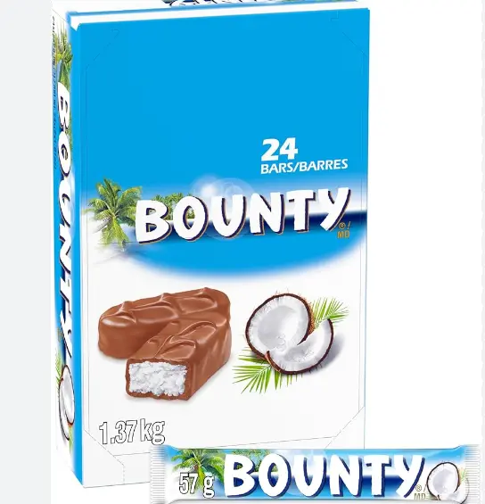 Bounty Chocolate 24*57gm