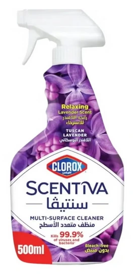 Clorox Scentiva Spray (Relaxing Lavender) 12*500ml