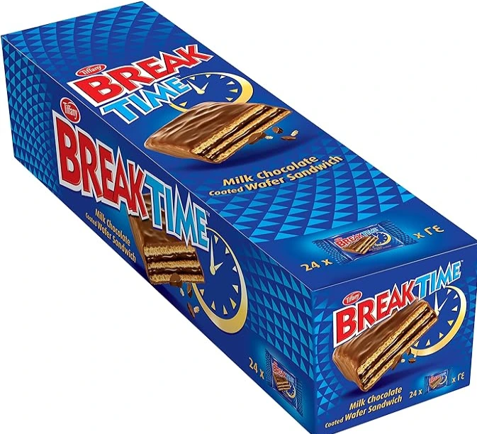 Breaksta Crunchy Wafer 24*13gm Tiffany