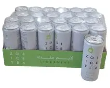شاي زوي المثلج بالليمون والنعناع، ​​٢٤  عبوة * ٣٢٠  مل