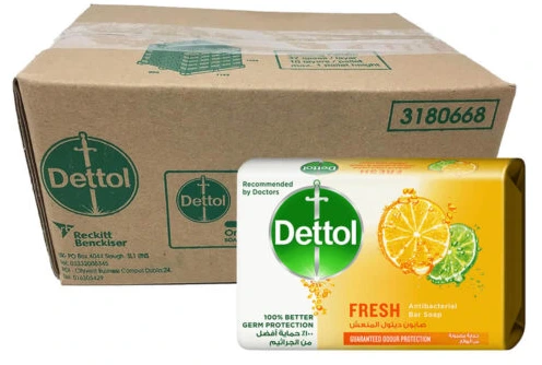 Dettol Soap (Fresh) 48*165gm)
