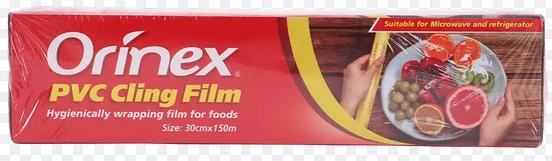 غلاف بلاستيكي لاصق 6 * 30 سم × 150 م من أورينكس