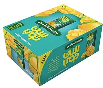 عصير صن توب (صغير) مانجو وعنب ١٨ * ١٢٥  مل