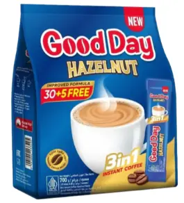 Goodday Hazelnut 3 in 1 12*(30*20gm Sachets)