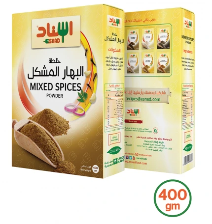 مسحوق توابل إسناد المختلط 12 * 400  غرام
