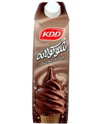 آيس كريم شوكولاتة ناعم 12 * 1 لتر Kdd