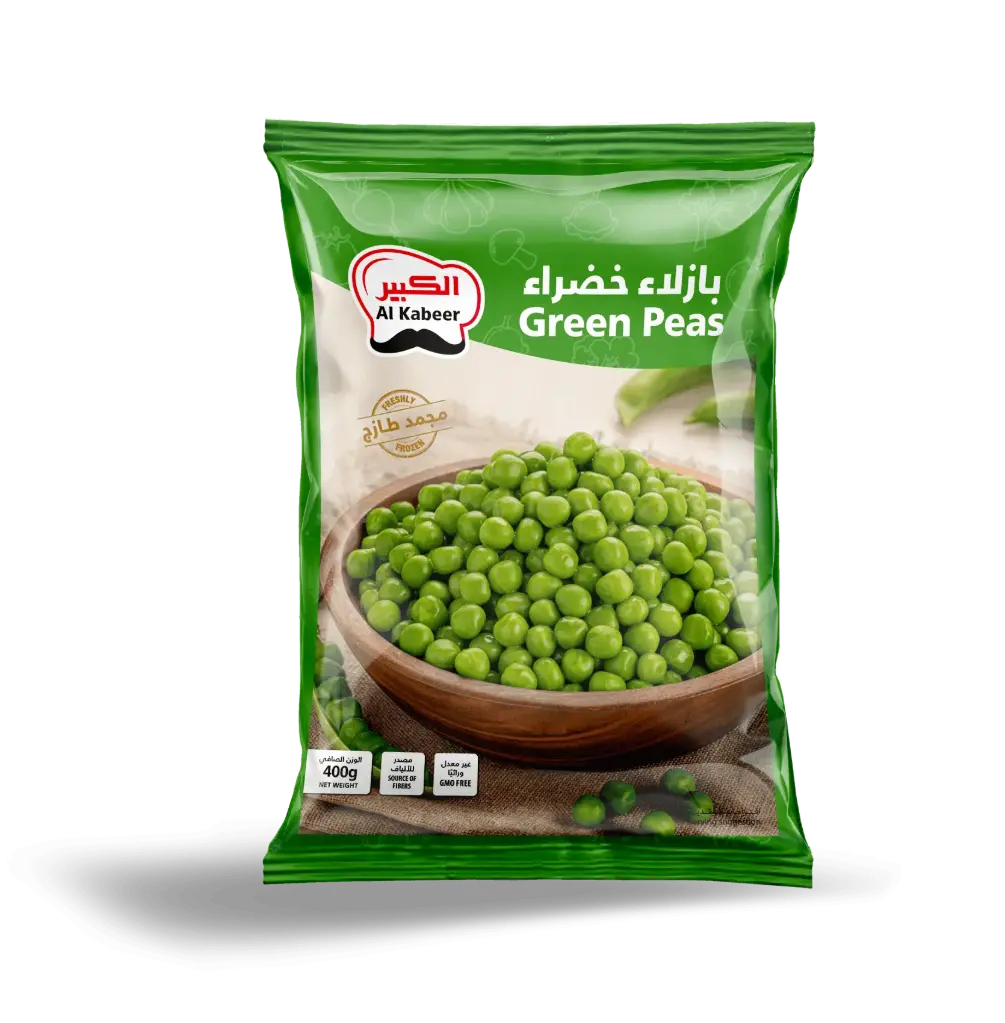 بازلاء الكابير الخضراء المجمدة 20 * 400 غرام