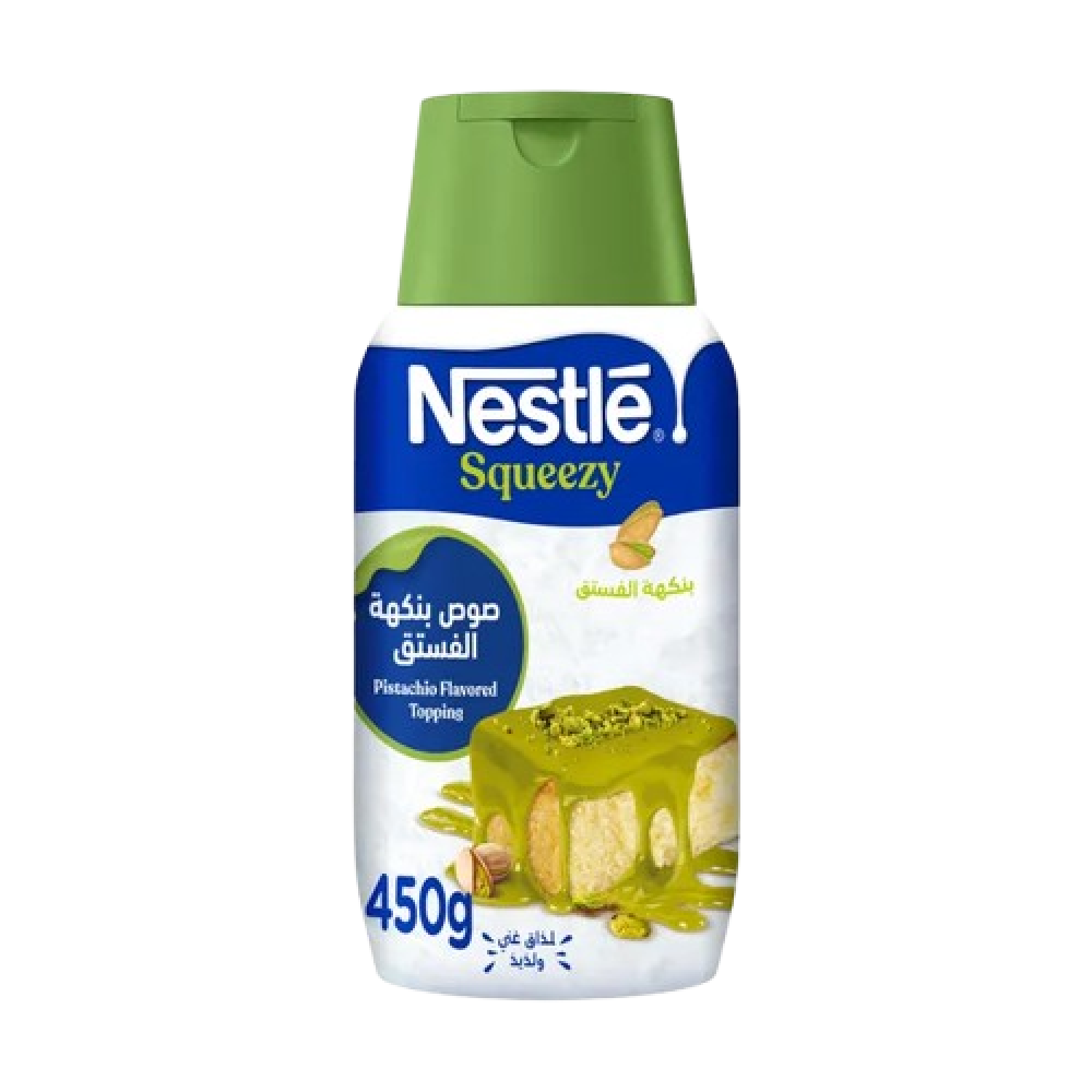 Nestle Squeezy Pistachio Condensed Milk 12*450g