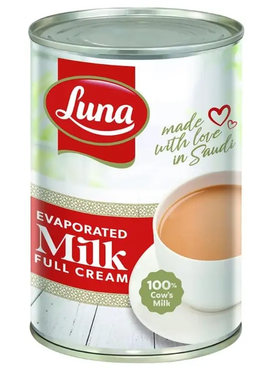 Luna Full Cream Evaporated milk 48*400ml