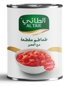 طماطم مقطعة من الطائي 24 * 400 غرام