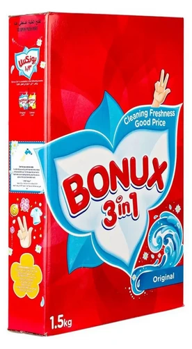 مسحوق غسيل بونكس 6 * 1.5  كجم