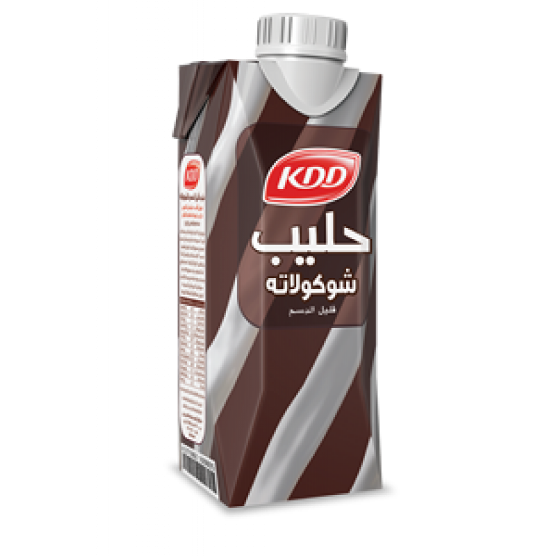 حليب بنكهة الشوكولاتة من كي دي دي ١٨ × ١٨٠ مل