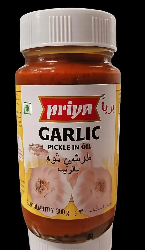 مخلل الثوم بريا 24  عبوة × 300  غرام