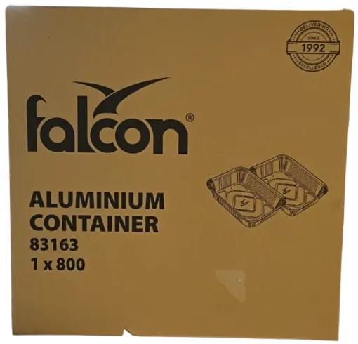 Falcon 83163 Aluminium Container 800pcs (1004)