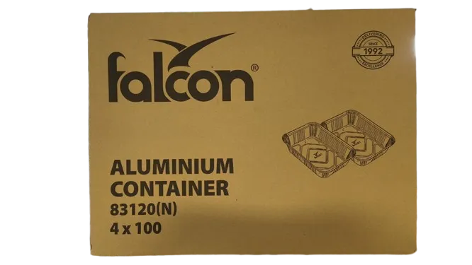 Falcon 83120 Aluminium Container 400pcs (1135/1003)