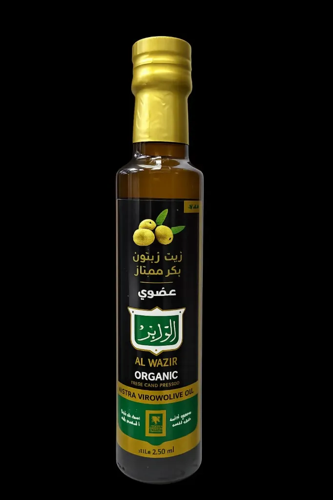 Alwazir Organic EV Olive Oil 12*250ml