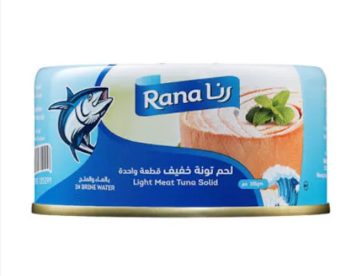 Rana Tuna Solid in Brine Water 48*185gm