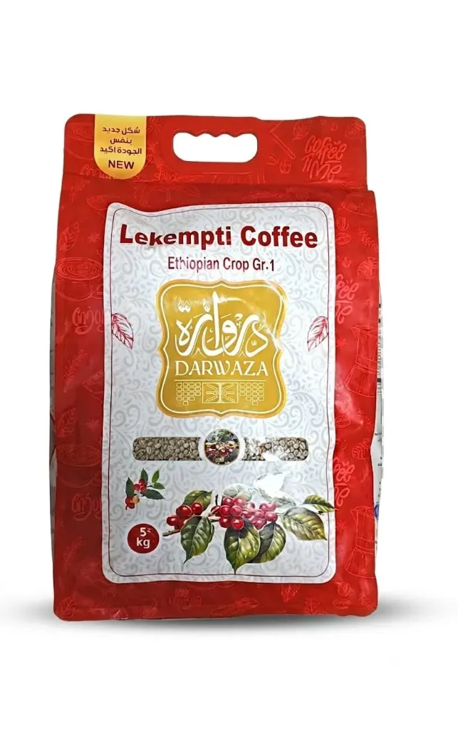 Darwaza Lekempti Coffee Beans 1*5kg (Red Bag)