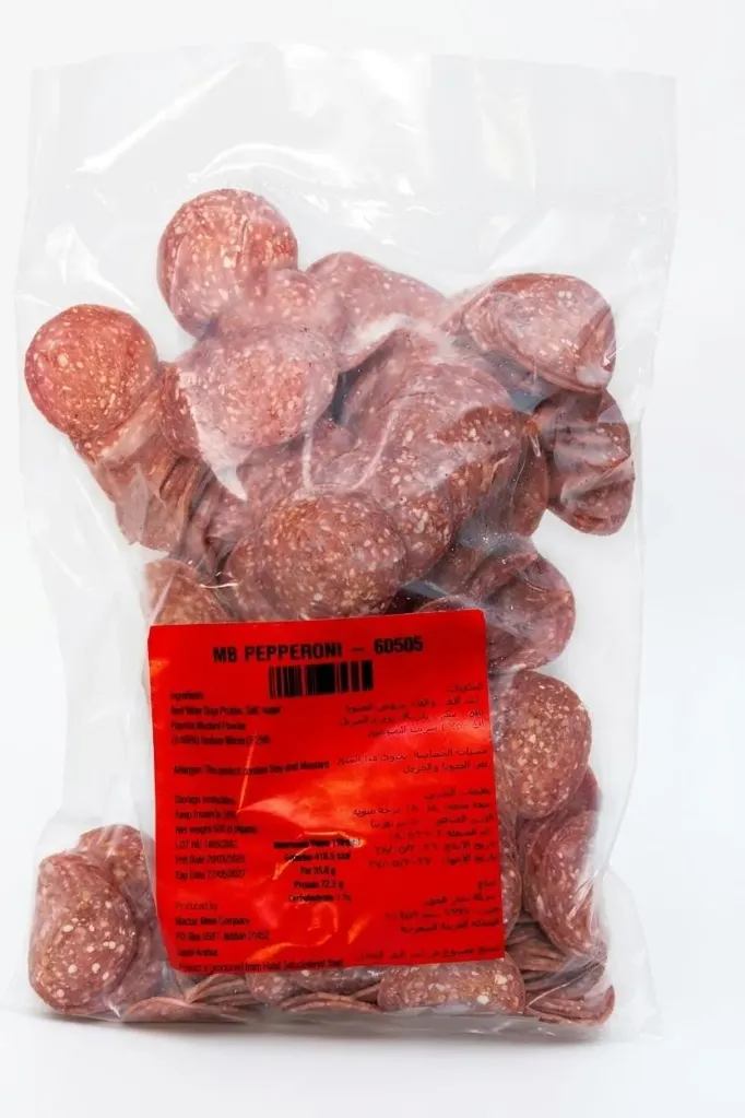 Mr. Butcher Beef Pepperoni Slice 20*500gm