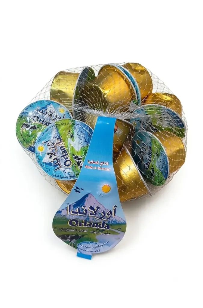 حليب مبخر "أورلاندا" (Orlanda) - عبوات فردية (50 × 10 × 15  مل)