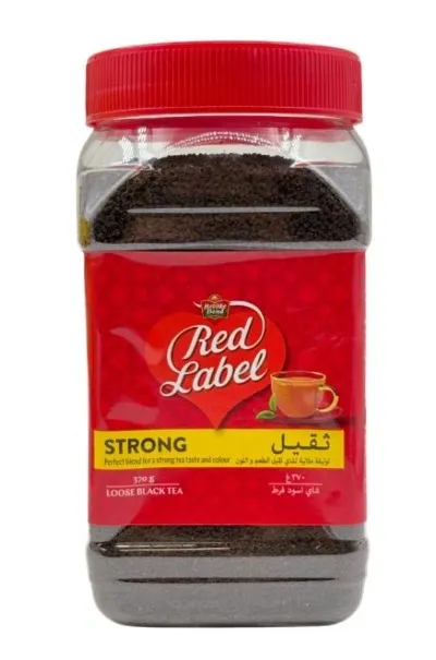 Red Label Strong Black Tea Powder 12*370gm