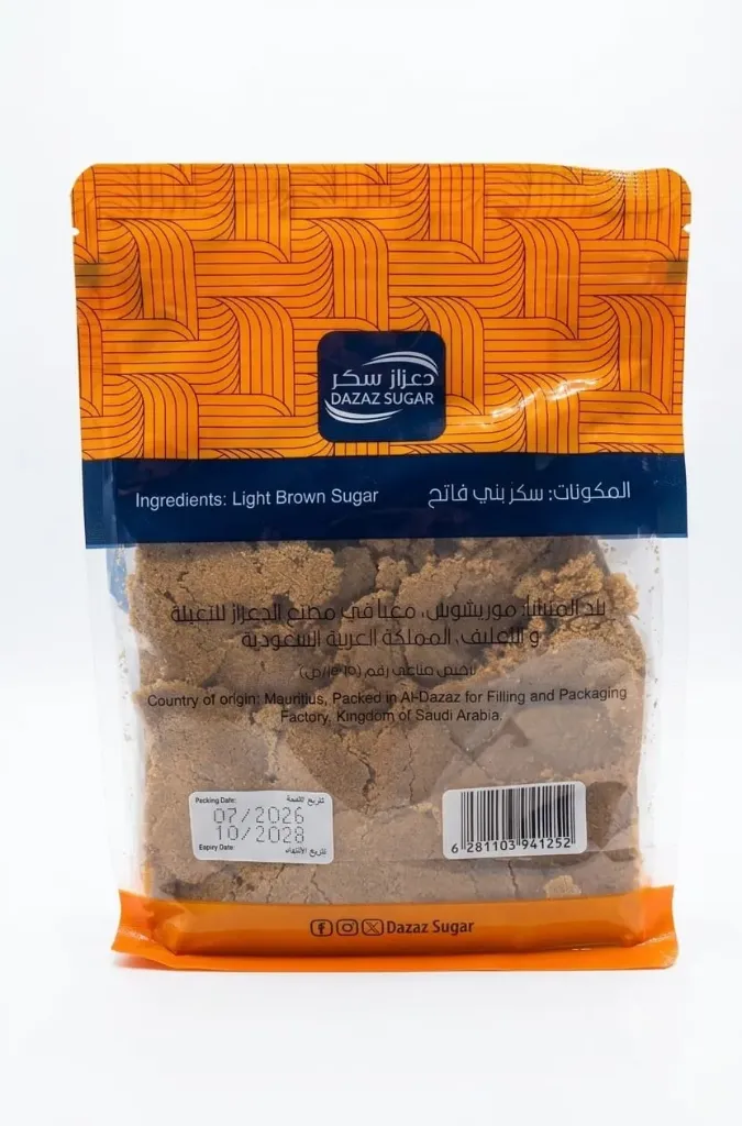 Dazaz Light Brown Sugar 12*1kg