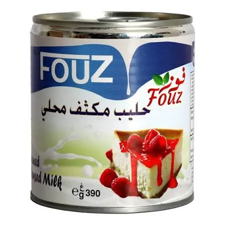 Fouz Condensed Milk 48*390Gm