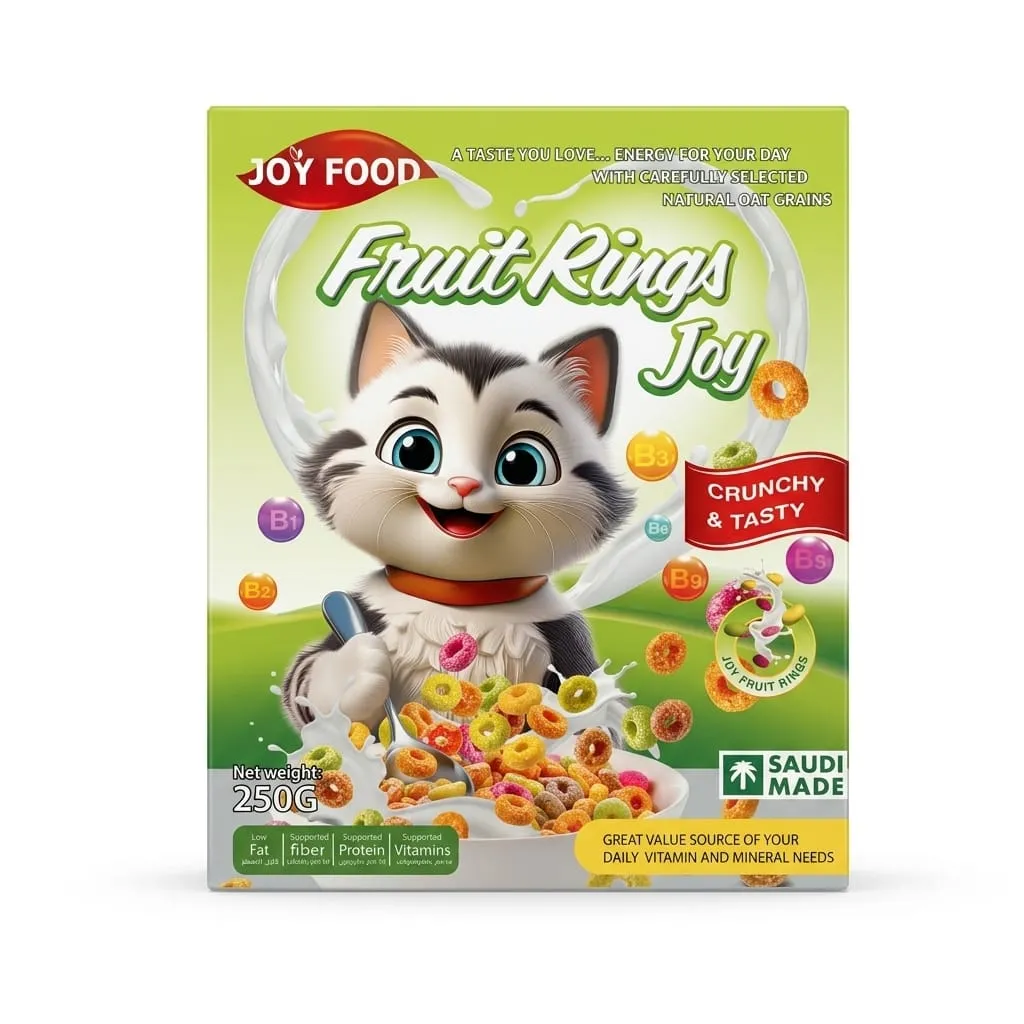 Joy Food Fruit Rings  Joy 12*250gm