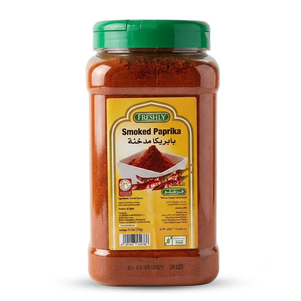 Freshly Smoked Paprika 6*26.5oz (750gm)