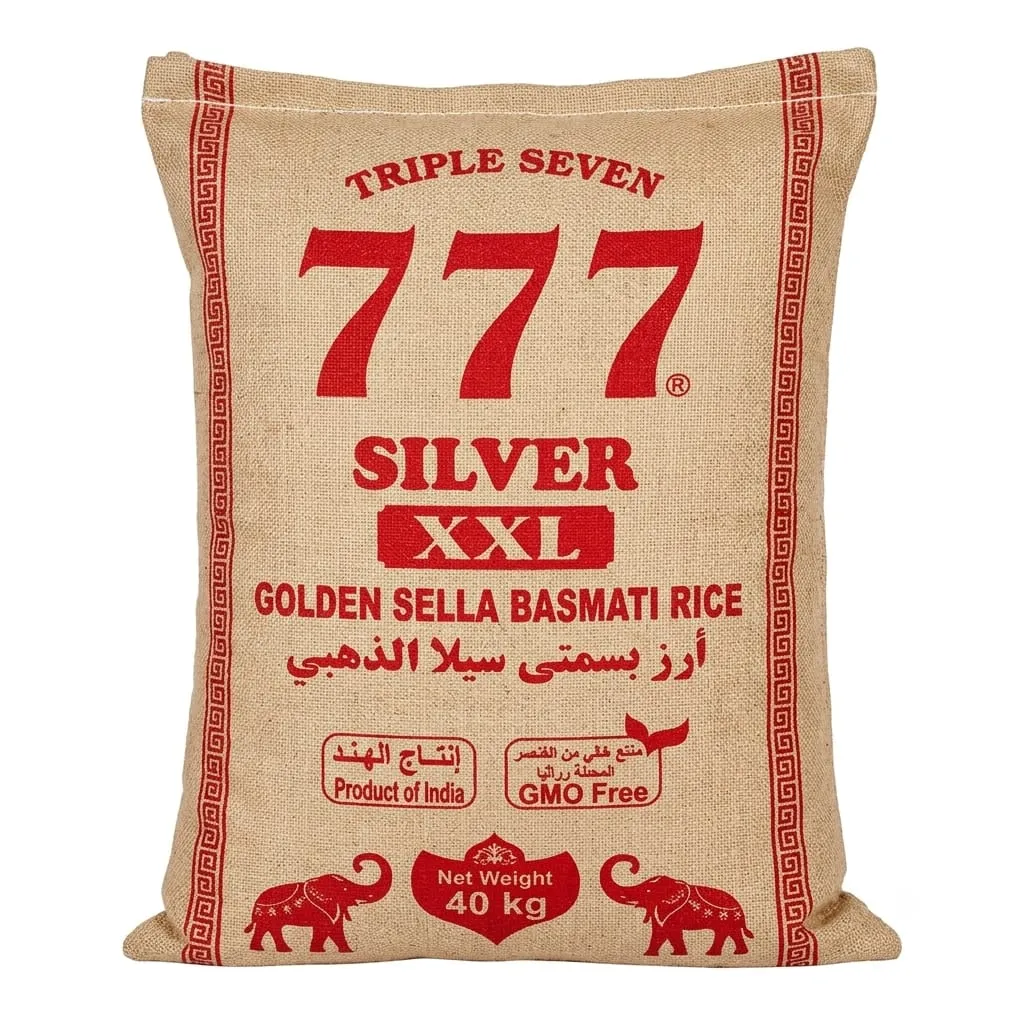 777 Sliver Golden Sella Rice 1*40kg