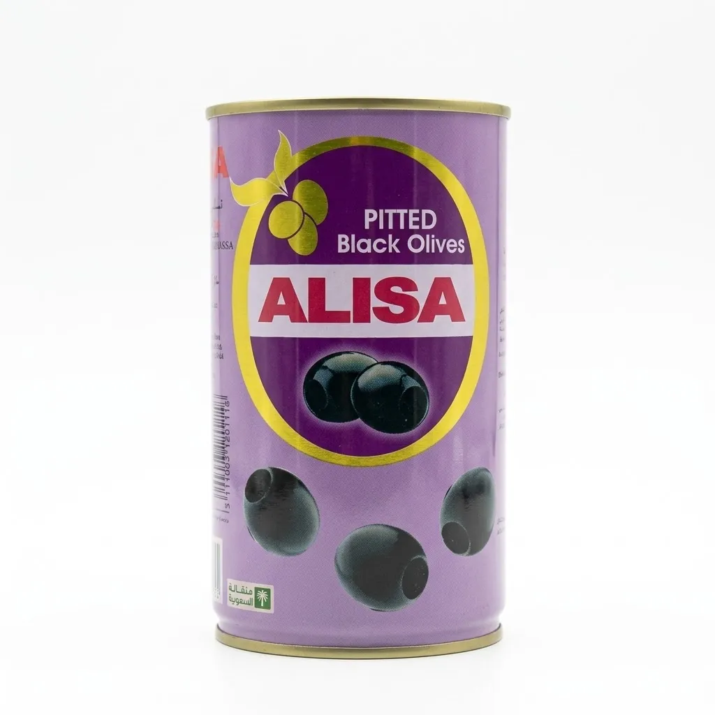 Alisa Pitted Black Olives 12*150gm