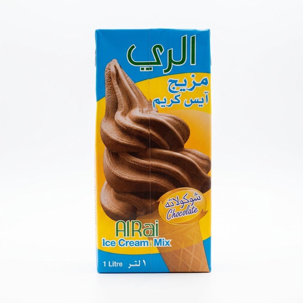 آيس كريم شوكولاتة ١٢ × ١  لتر من الراعي
